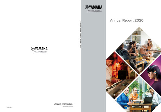 Thumbnail Yamaha Annual Report 2020