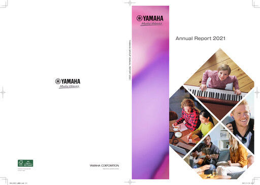 Thumbnail Yamaha Annual Report 2021