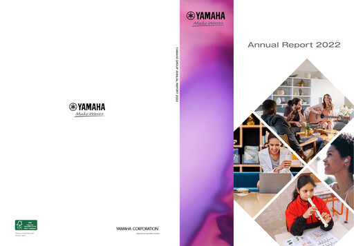 Thumbnail Yamaha Annual Report 2022