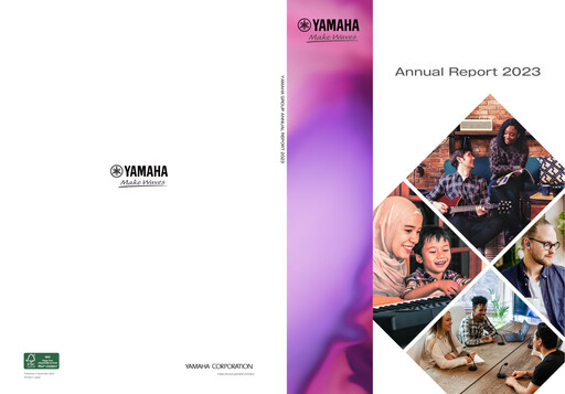 Thumbnail Yamaha Annual Report 2023