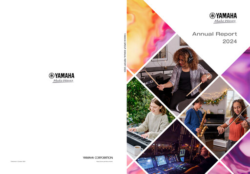 Thumbnail Yamaha Annual Report 2024