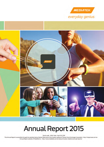 Thumbnail MediaTek Annual Report 2015