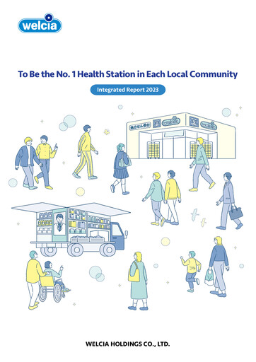 Miniature Welcia Holdings Rapport annuel 2023