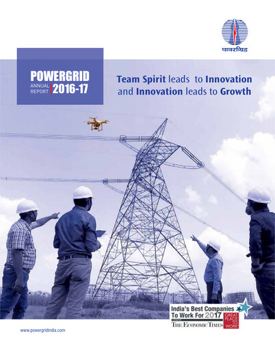 Thumbnail Powergrid Corporation of India
 Annual Report 2016-2017