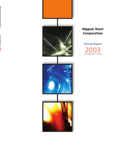 Thumbnail Nippon Steel
 Annual Report 2003