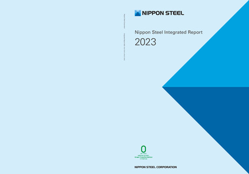 Thumbnail Nippon Steel
 Annual Report 2023