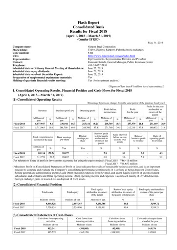 Thumbnail Nippon Steel
 Financial Statement 2018