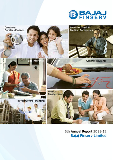 Thumbnail Bajaj Finserv Annual Report 2011-2012