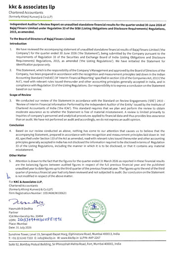 Thumbnail Bajaj Finserv Quarterly Report 2026-q1