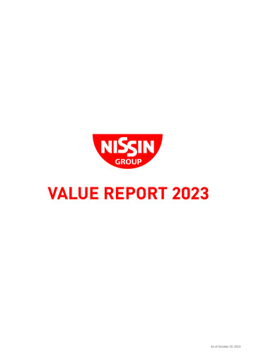 Vorschaubild Nissin Foods
 Jahresbericht 2023