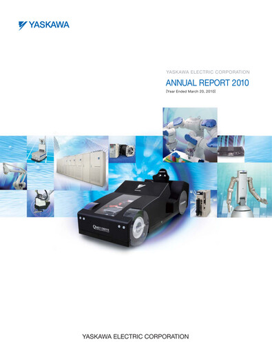 Vorschaubild Yaskawa Jahresbericht 2010