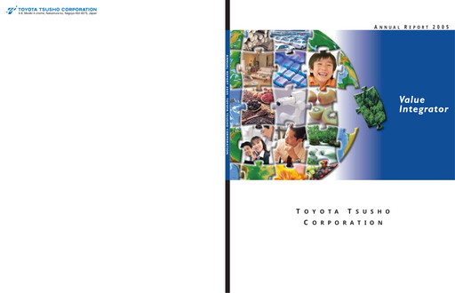 Thumbnail Toyota Tsusho
 Annual Report 2005