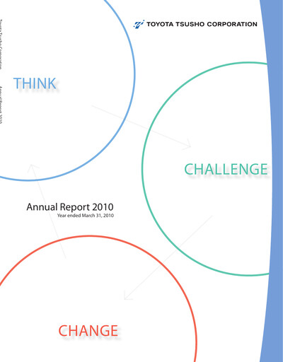 Thumbnail Toyota Tsusho
 Annual Report 2010