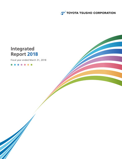 Thumbnail Toyota Tsusho
 Annual Report 2018