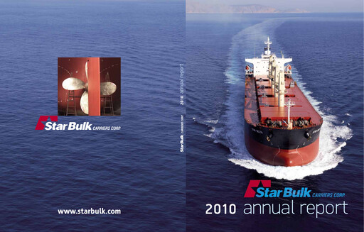 Thumbnail Star Bulk Carriers Annual Report 2010