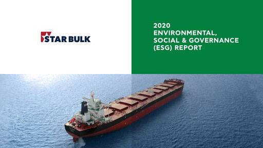 Thumbnail Star Bulk Carriers ESG Report 2020
