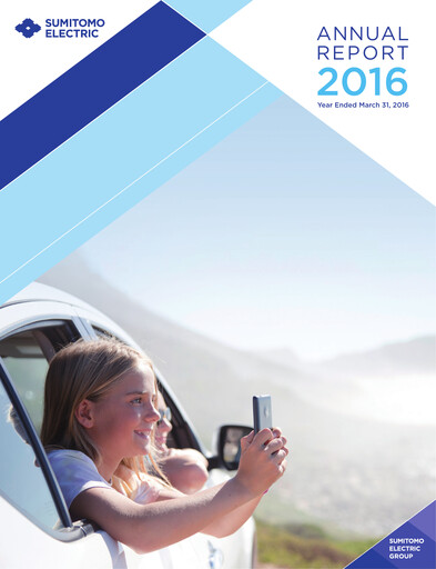 Miniature Sumitomo Denki Kōgyō
 Rapport annuel fy2016