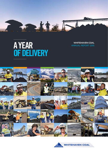 Thumbnail Whitehaven Coal Annual Report 2015