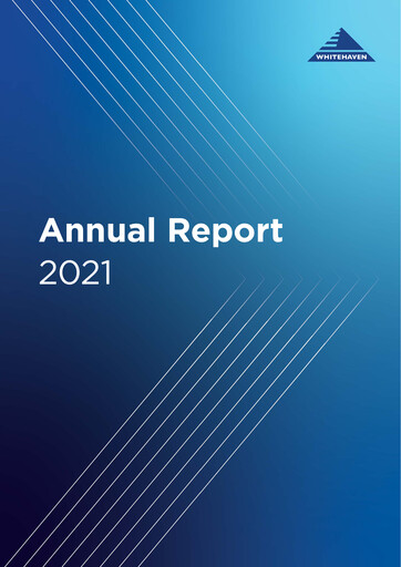 Thumbnail Whitehaven Coal Annual Report 2021