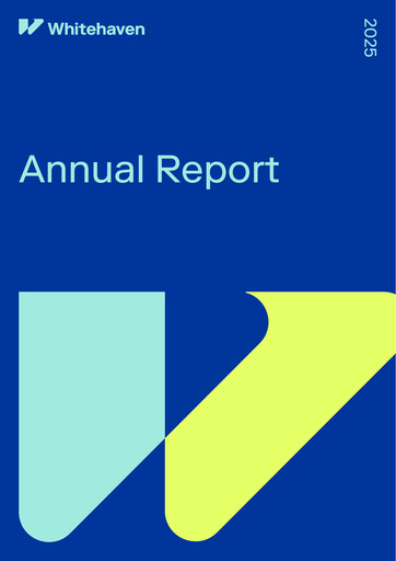 Thumbnail Whitehaven Coal Annual Report 2025