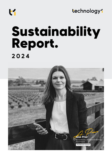 Thumbnail Technology One Sustainability Report 2024