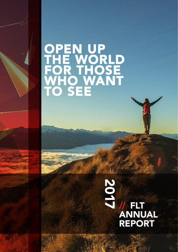 Miniature Flight Centre Travel Group Limited Rapport annuel fy2017