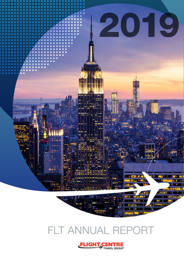 Miniature Flight Centre Travel Group Limited Rapport annuel fy2019