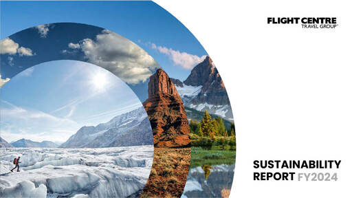 Vorschaubild Flight Centre Travel Group Limited Nachhaltigkeitsbericht 2024