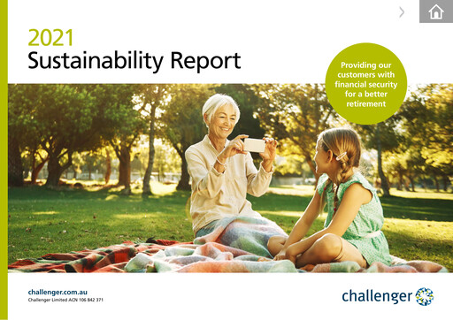 Thumbnail Challenger Limited Sustainability Report 2021