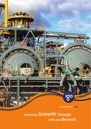 Thumbnail IGO Limited Annual Report 2016