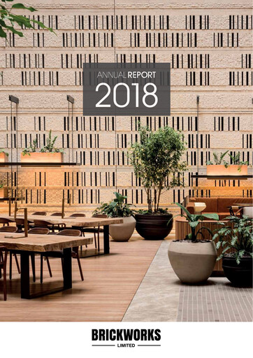 Thumbnail Brickworks Limited Annual Report 2018