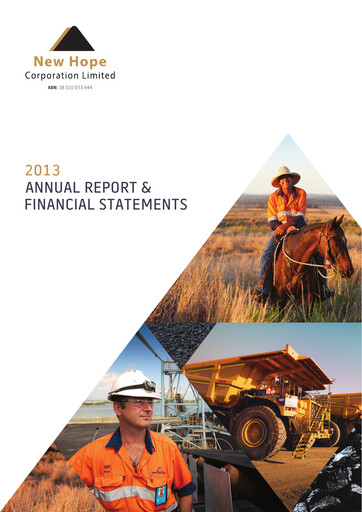 Thumbnail New Hope Corporation Annual Report 2013