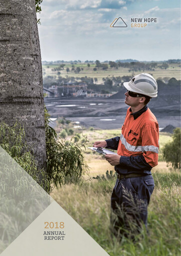 Thumbnail New Hope Corporation Annual Report 2018