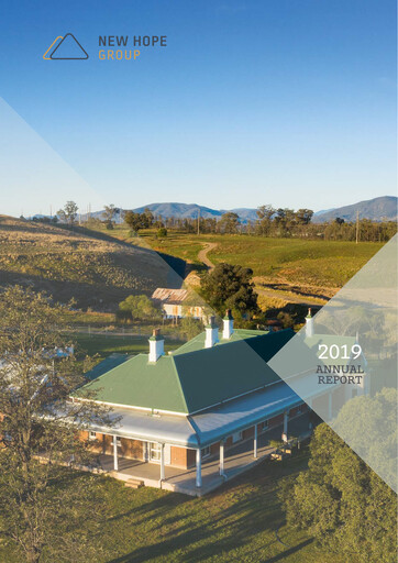 Thumbnail New Hope Corporation Annual Report 2019