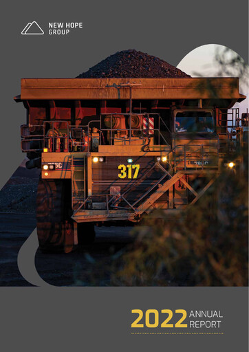 Thumbnail New Hope Corporation Annual Report 2022