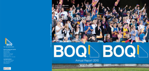 Vorschaubild Bank of Queensland Jahresbericht 2010