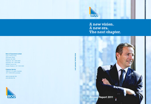 Vorschaubild Bank of Queensland Jahresbericht 2011