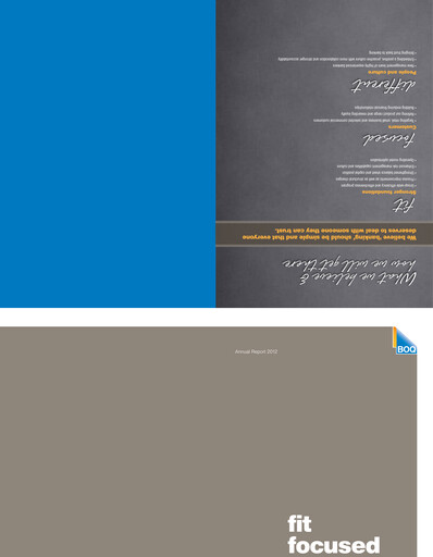 Vorschaubild Bank of Queensland Jahresbericht 2012