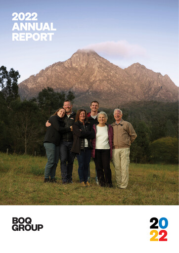 Vorschaubild Bank of Queensland Jahresbericht 2022
