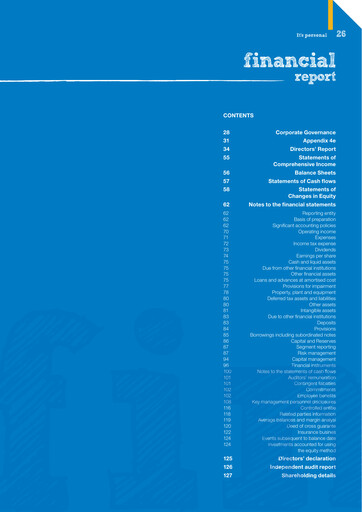 Thumbnail Bank of Queensland Financial Report 2010