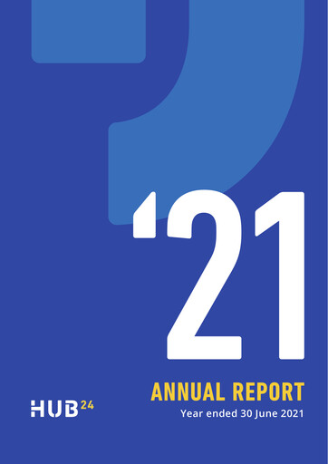 Thumbnail HUB24 Limited Annual Report 2021
