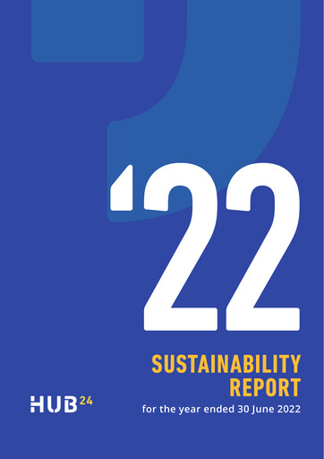 Thumbnail HUB24 Limited Sustainability Report 2022