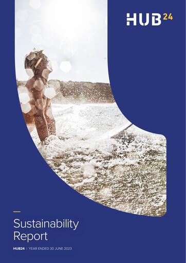 Thumbnail HUB24 Limited Sustainability Report 2023