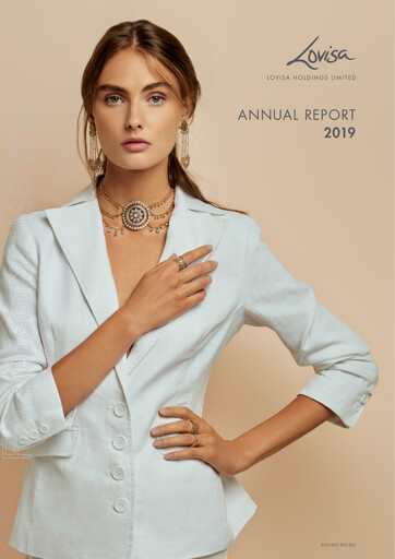 Thumbnail Lovisa Holdings Annual Report 2019
