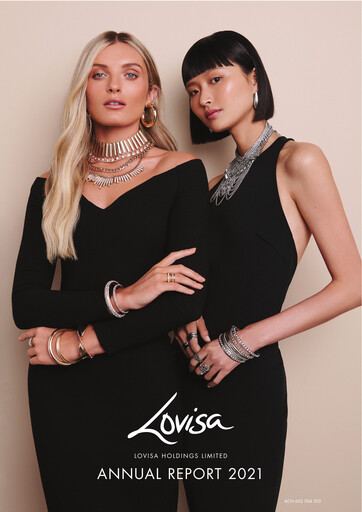 Thumbnail Lovisa Holdings Annual Report 2021