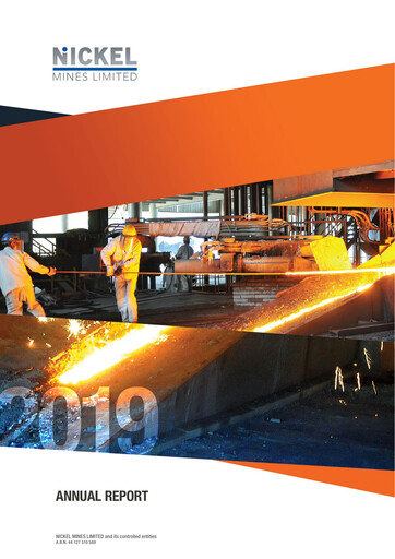Thumbnail Nickel Industries Limited Annual Report 2019