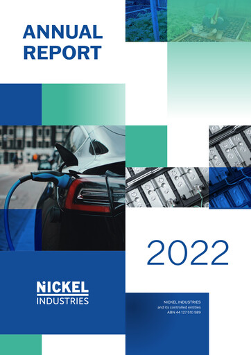Thumbnail Nickel Industries Limited Annual Report 2022