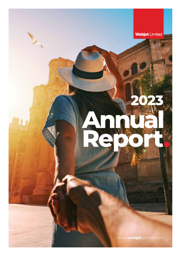 Thumbnail Webjet Limited Annual Report 2023