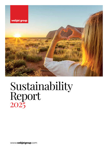 Miniature Webjet Limited Rapport de durabilité 2025