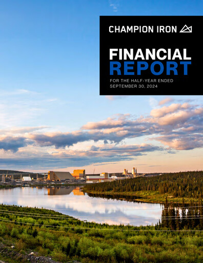 Thumbnail Champion Iron Half-year Report 2025-h1